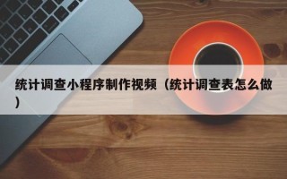 分宜统计调查小程序制作视频（统计调查表怎么做）