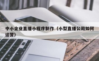 分宜中小企业直播小程序制作（小型直播公司如何运营）